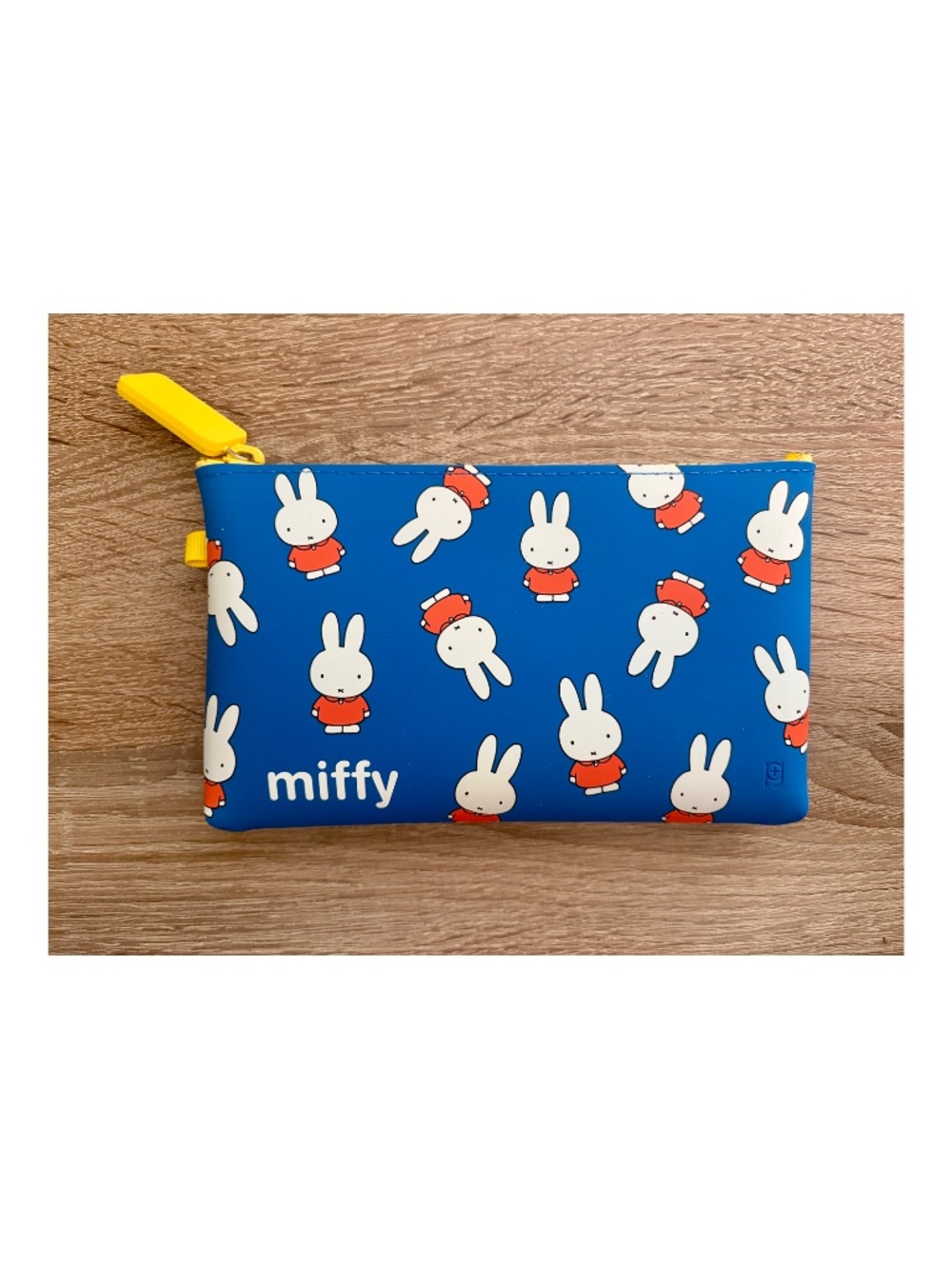 NEW MIFFY p+g Design NUU Blue Zip Pouch